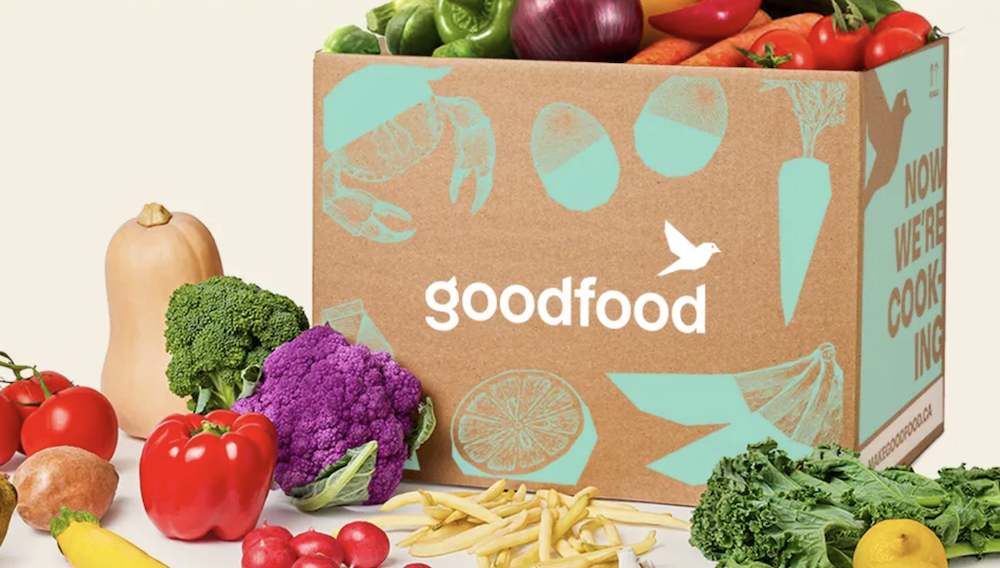 Goodfood meal delivery kit.